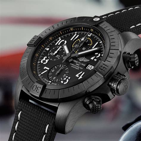 breitling chrono avenger titanium replica|breitling avenger night mission.